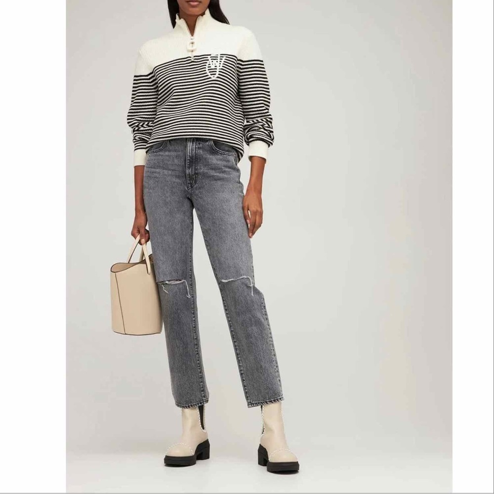 **SOLD** SLVRLAKE Sierra High-Rise Distressed Jeans